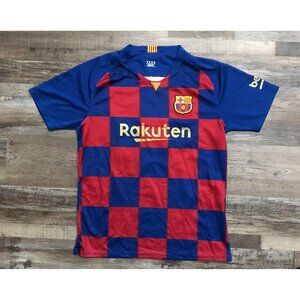FC Barcelona #10 Mens XL Shirt Jersey Size XL Futbol MLS Soccer